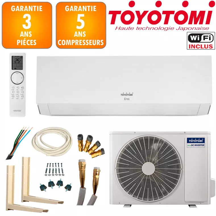 Pack Climatiseur Toyotomi Erai 12