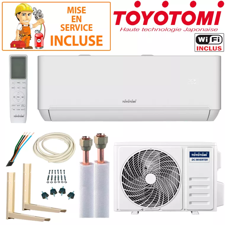 Pack Confort Climatiseur Toyotomi Sora 18